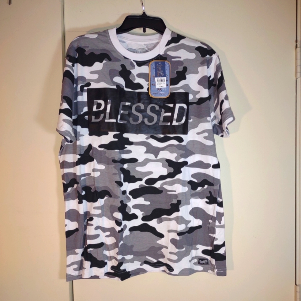 Men's, "Brooklyn's Best" brand name, T-shirt, "BLESSED", XL